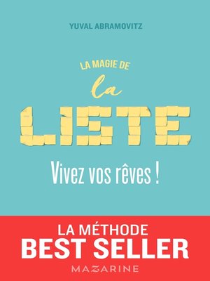 cover image of La Magie de la liste